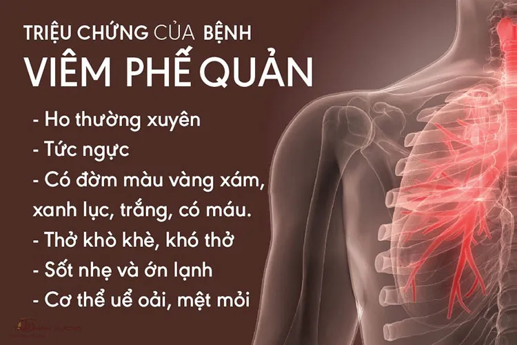 Triệu chứng viêm phế quản